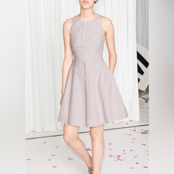 & Other Stories Dresses & Skirts - Striped Sleeveless & Other Stories + Rachel Antonoff Dress